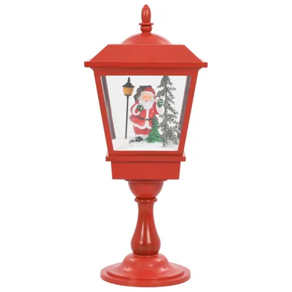 vidaXL Lampe de piédestal de Noël avec Père Noël 64 cm LED 3
