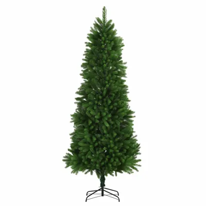 VidaXL kunstkerstboom met levensechte naalden 240cm groen 3