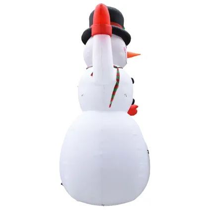 VidaXL sneeuwpop opblaasbaar met LED lampjes IP44 300cm 3