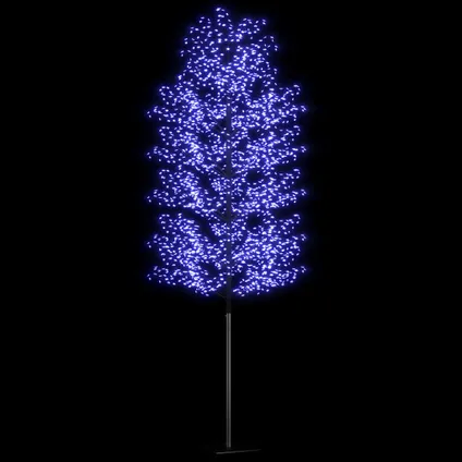 VidaXL kerstboom 2000 LED lampjes blauw licht kersenbloesem 500cm  3