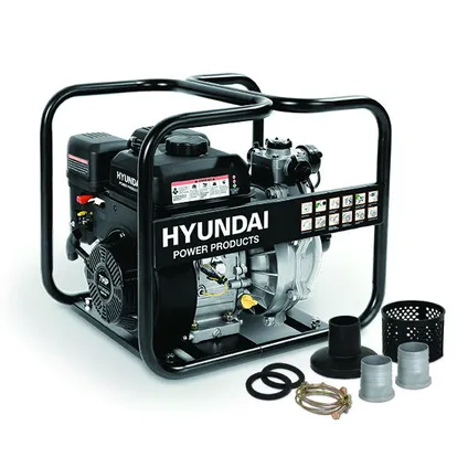 Pompe à eau Hyundai essence 208cc/7cv noir fonction haute pression
