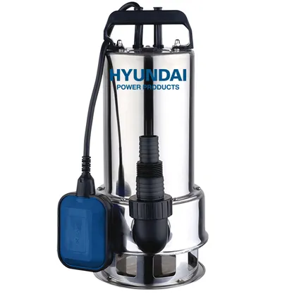 Pompe pour eaux claires & sale Hyundai 750W inox