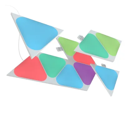 Lot de 10 mini-extensions de triangles de formes Nanoleaf 4