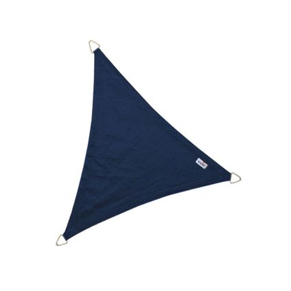 Nesling Triangle de tissu d'ombre CoolFit 3,6 x 3,6 x 3,6 m - bleu marine