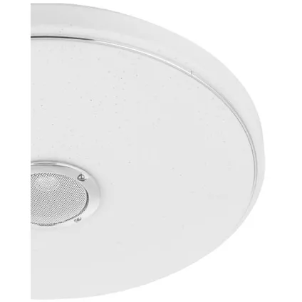 Plafonnier Eglo Milazzo LED blanc 18W avec haut-parleur Bluetooth 2