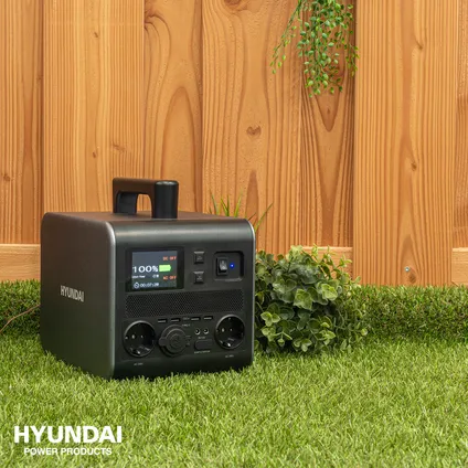 Hyundai powerstation HPS-600 draagbaar 500W 2