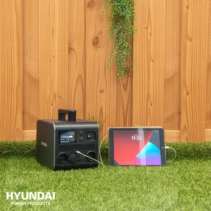 Hyundai powerstation HPS-600 draagbaar 500W 3