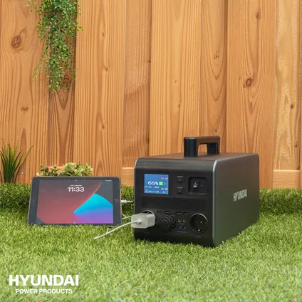 Hyundai powerstation HPS-1600 draagbaar 1500W 2