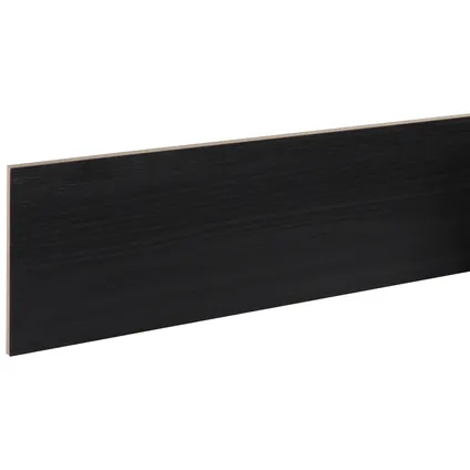 CanDo stootbord - Zwart eiken - 130x20cm - 3 stuks 4