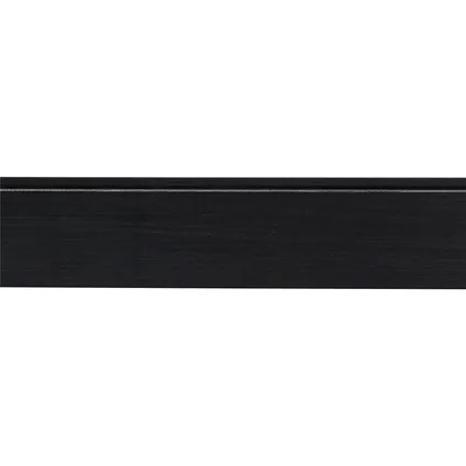 Open trapprofiel - Zwart eiken - 130x5,6cm 3