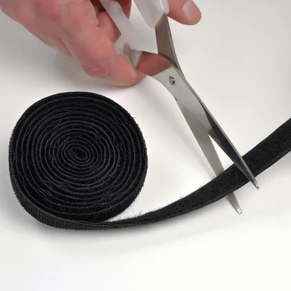 D-Line kabelbinder klittenband 20mm 1,2m zwart 2