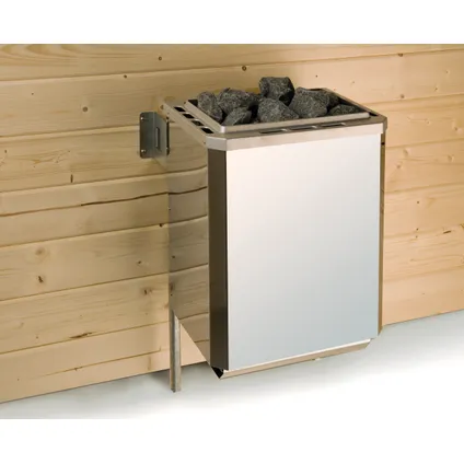 Weka design sauna Sara 1 7,5 kW BioS 194x194cm 4