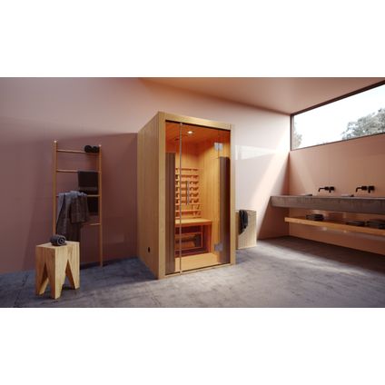 Weka Infrarood sauna Hamina 1 103,5x109,5cm