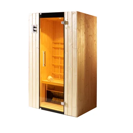 Weka Infrarood sauna Tanilla 1 Compleet 99x108cm 2