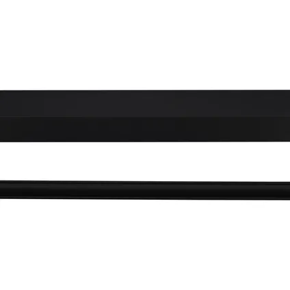 StoreMax schuifdeur rail aluminium zwart mat 360cm voor wielset R-40 2