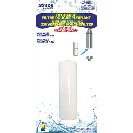 Nouvelle recharge Atmos pour filtre à douche purifiant
