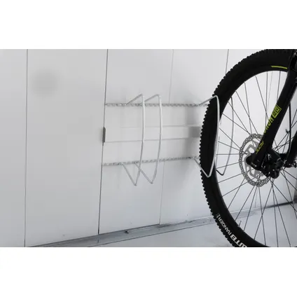 bundel Prik Vechter Biohort fietsenstalling voor tuinberging Neo BikeHolder