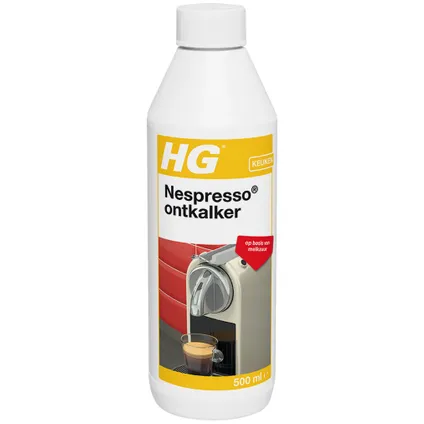 HG ontkalker voor Nespresso® machines melkz 0.5L