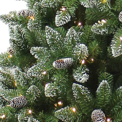 Sapin de Noël artificiel Central Park Chamonix - PVC - Ø144,8cm - ↕225cm 2