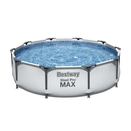 Bestway opzetzwembad Steel Pro Max set rond met filterpomp Ø305x76cm 2