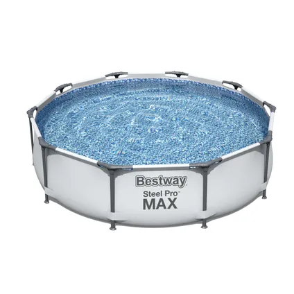 Bestway opzetzwembad Steel Pro Max set rond met filterpomp Ø305x76cm 3
