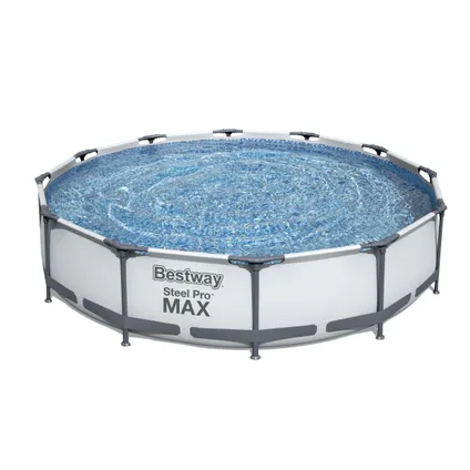 Bestway opzetzwembad Steel Pro Max met filterpomp Ø366x76cm 2