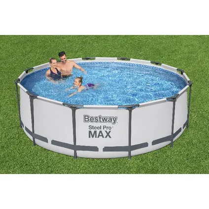Bestway opzetwembad Steel Pro Max met filterpomp Ø366x100cm 2