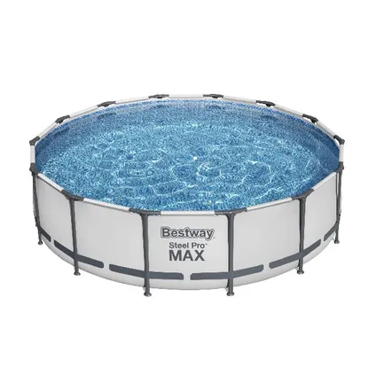 Bestway opzetzwembad Steel Pro Max met filterpomp Ø427x107cm 2