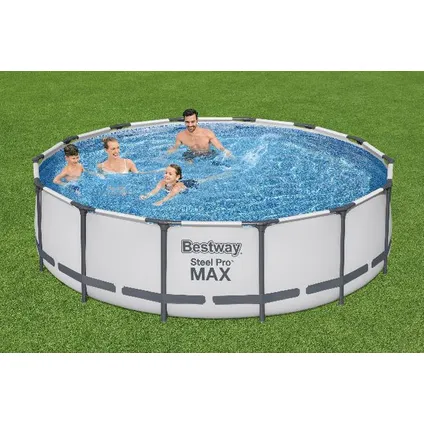Bestway opzetzwembad Steel Pro Max met filterpomp Ø427x107cm 3