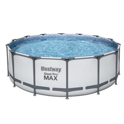 Bestway opzetzwembad Steel Pro Max met filterpomp Ø427x122cm