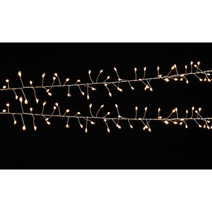 Guirlande lumineuse Central Park LED blanc chaud statique 6m