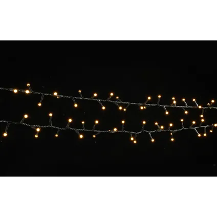 Guirlande lumineuse Central Park 1500 LED blanc chaud 8 fonctions 34m 2