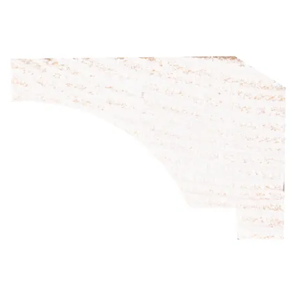 Hollat grenen gegrond 21x32mm wit 270cm 5
