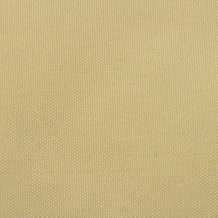 VidaXL balkonscherm Oxford textiel 75x400cm beige 2