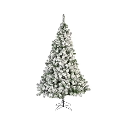 Sapin de Noël artificiel Decoris Imperial Pine Snowy - PVC - ⌀137cm - ↕210cm 2