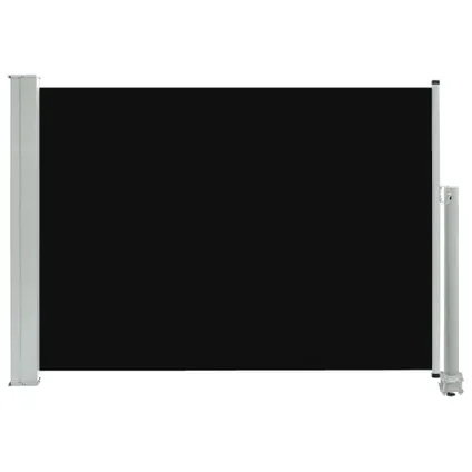 vidaXL Tuinscherm uittrekbaar 80x300 cm zwart 3