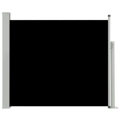 vidaXL Tuinscherm uittrekbaar 100x300 cm zwart 3
