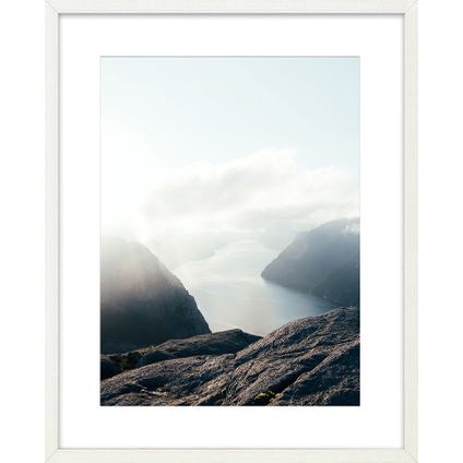 Cadre photo iceland blanc 40x50cm