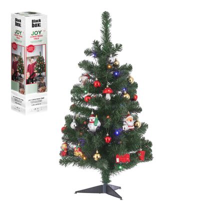 Praxis Black Box Trees kunstkerstboom Joy 94 90cm aanbieding