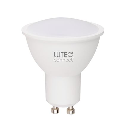 Lutec Connect slimme ledlamp Led Bulb wit en gekleurd licht GU10 4,7W