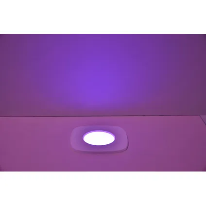 Spot encastrable intelligent Lutec Connect Rina LED 9,5cm 7,7W blanc 6