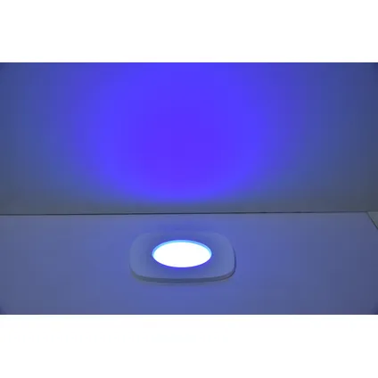 Spot encastrable intelligent Lutec Connect Rina LED 9,5cm 7,7W blanc 9