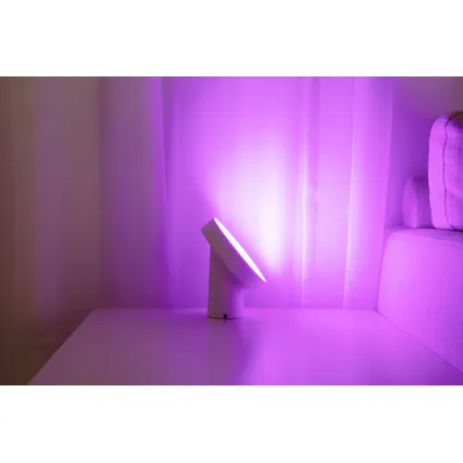 Lampe à poser Lutec Connect Moa LED blanc lumière blanche et colorée 5