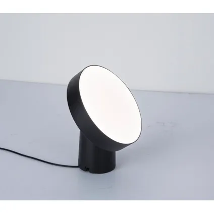 Lampe à poser Lutec Connect Moa LED noir lumière blanche et colorée 3