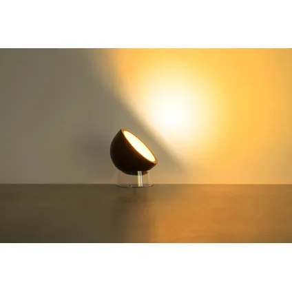 Lampe à poser Lutec Connect Globe LED noir lumière blanche et colorée 5