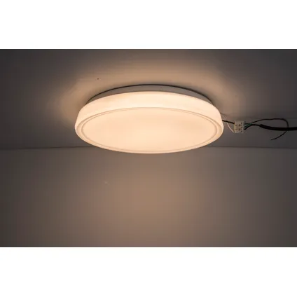 Lutec Connect slimme plafondlamp Virtuo wit Ø34cm 16W 6