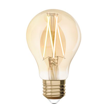 Lutec Connect slimme ledlamp Filament amber Ø6cm E27 7,5W