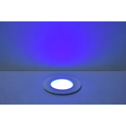 Spot encastrable intelligent Lutec Connect Optima LED blanc ⌀8.8cm 7W  5