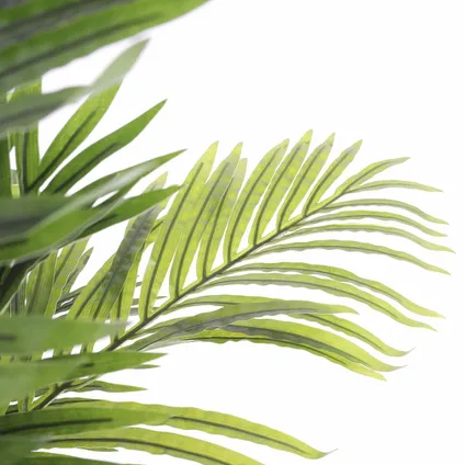 Mica Decorations grote Palm kunstplant - groen - H130 x D125 cm 2