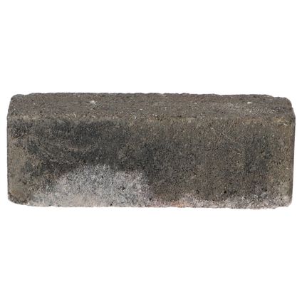 Decor trommelsteen dikformaat grijs-zwart 20x6,5x6,5cm